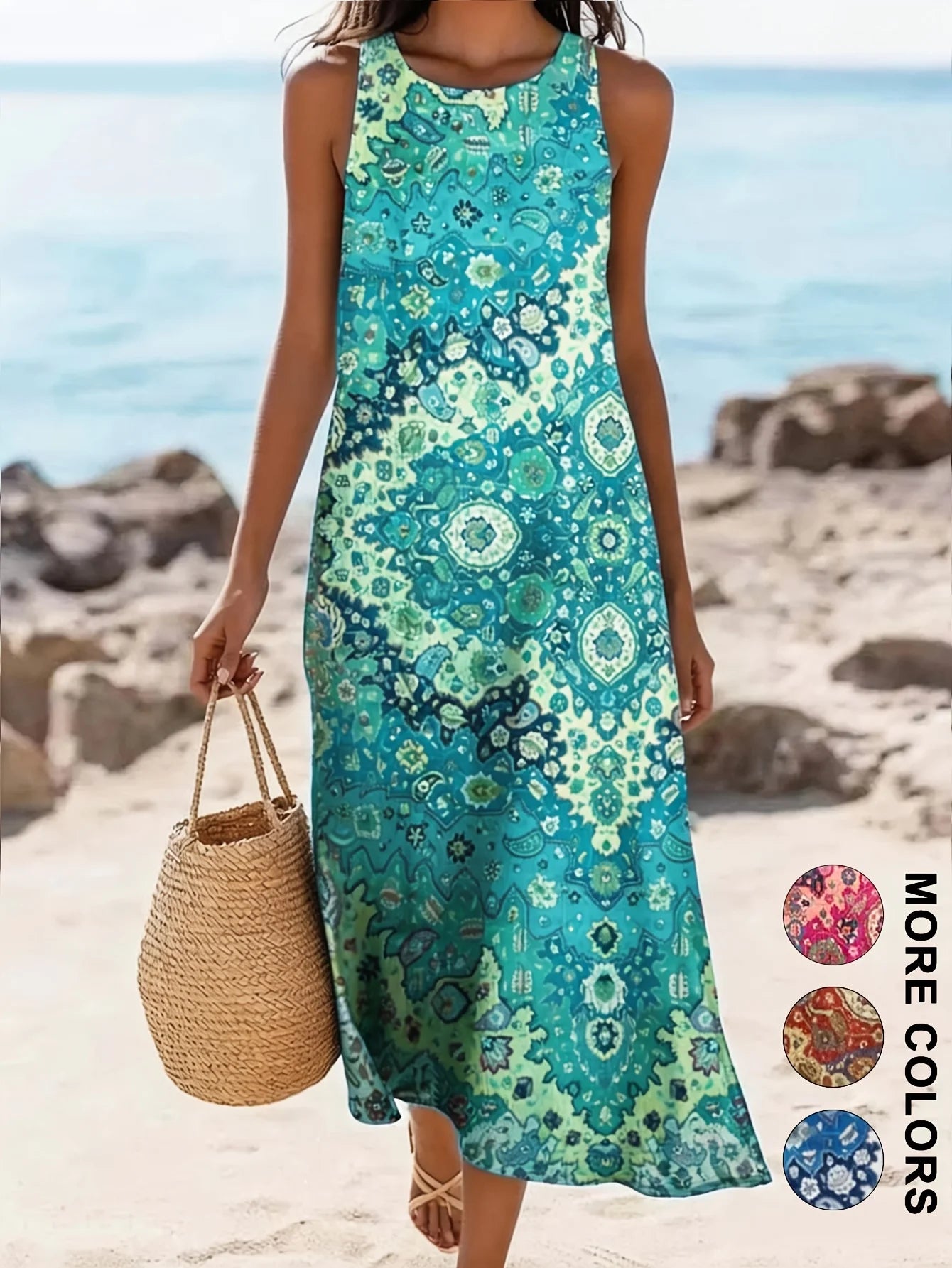 sleeveless Bohemian