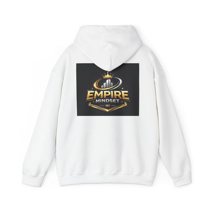 Empire Mindset Hoodie — Motivational Gold Crown Graphic Sweatshirt