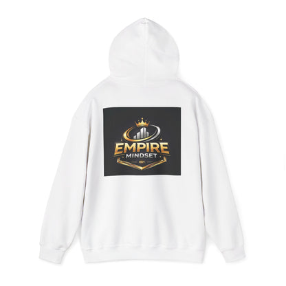 Empire Mindset Hoodie — Motivational Gold Crown Graphic Sweatshirt
