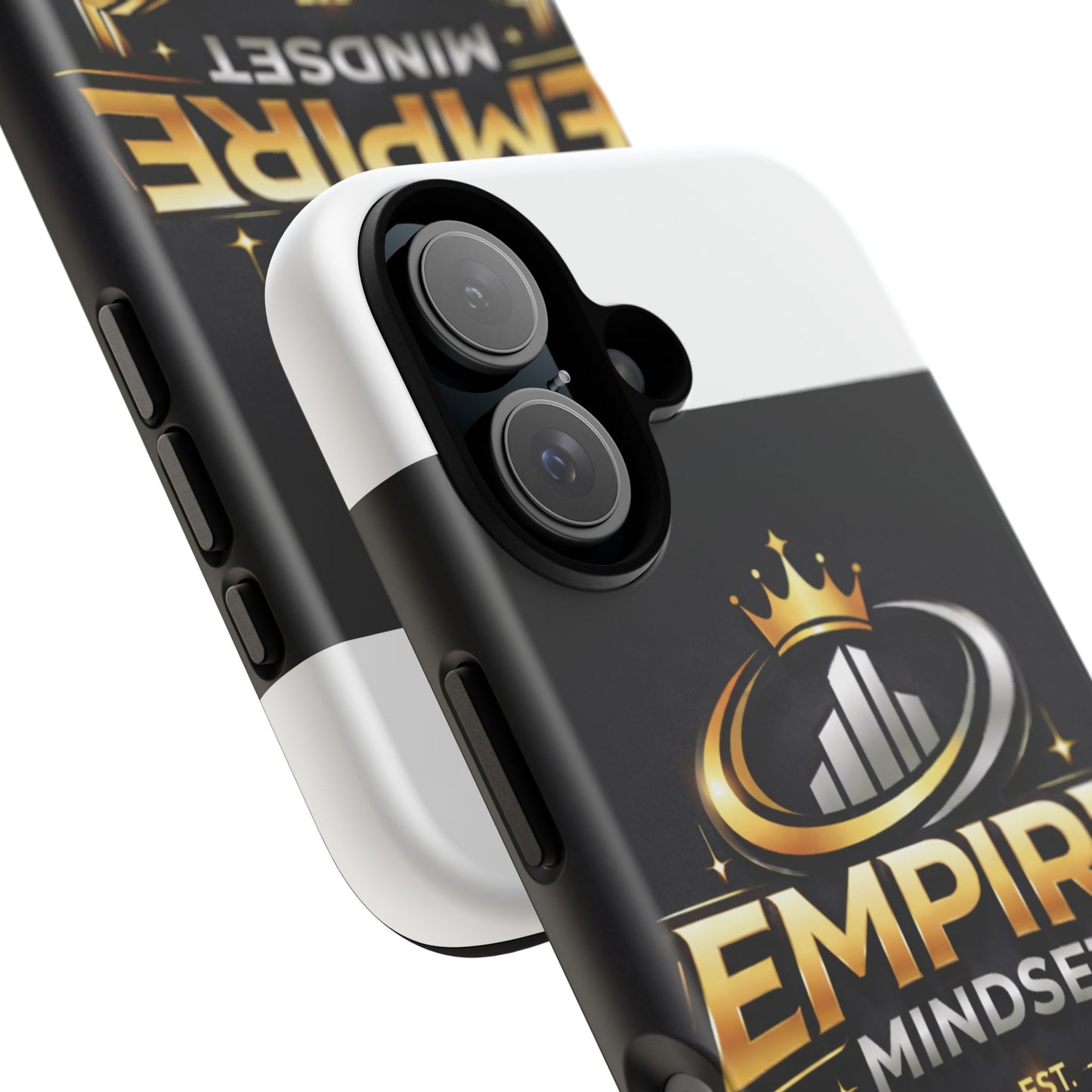 Empire Mindset Phone Case — Gold Crown Protective Tough Case