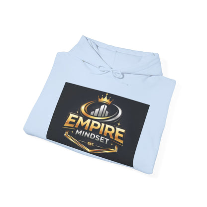 Empire Mindset Hoodie — Motivational Gold Crown Graphic Sweatshirt