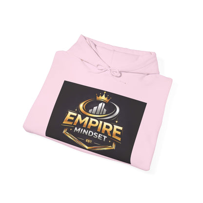 Empire Mindset Hoodie — Motivational Gold Crown Graphic Sweatshirt