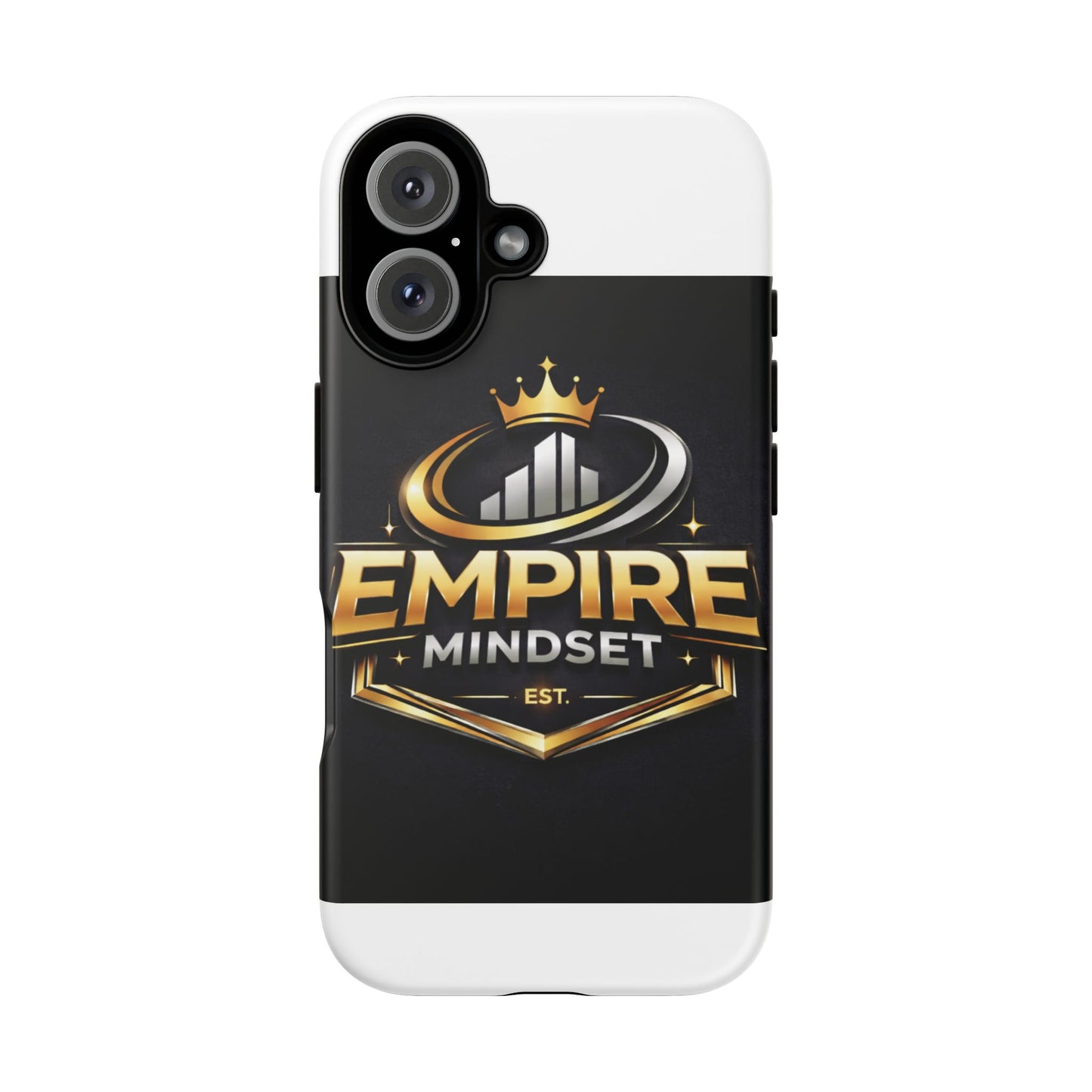Empire Mindset Phone Case — Gold Crown Protective Tough Case