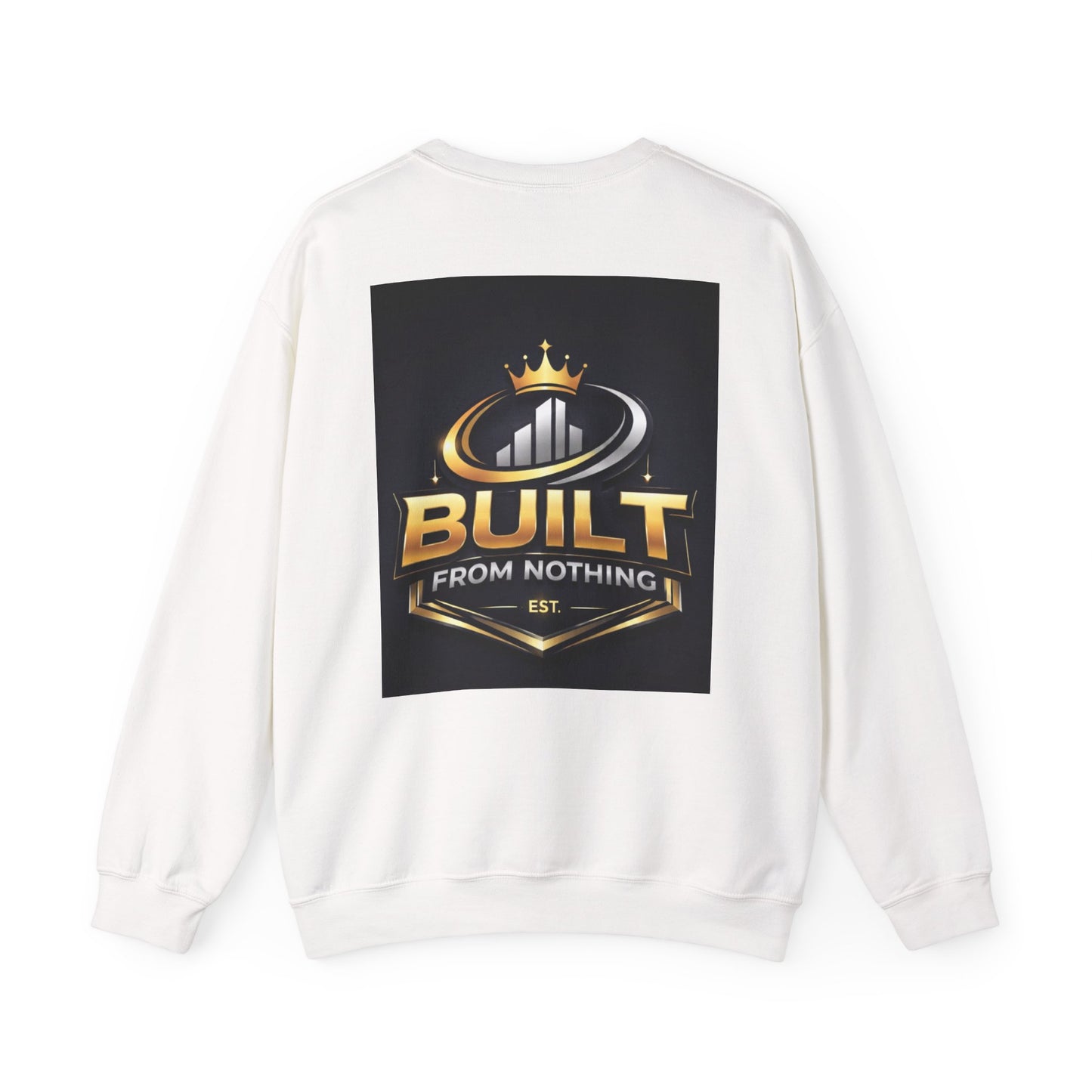 Build Your Empire Crewneck Sweatshirt — Minimal Motivational Sweatshirt