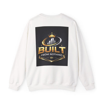Build Your Empire Crewneck Sweatshirt — Minimal Motivational Sweatshirt