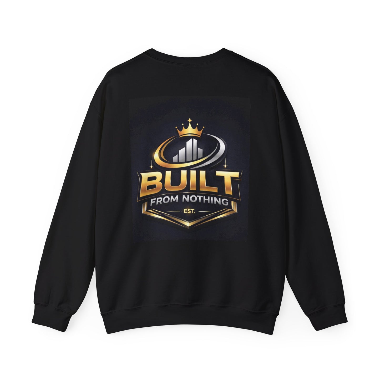 Build Your Empire Crewneck Sweatshirt — Minimal Motivational Sweatshirt