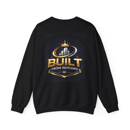 Build Your Empire Crewneck Sweatshirt — Minimal Motivational Sweatshirt