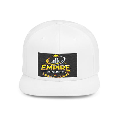Snapback Hat — Empire Mindset Logo Flat Bill Cap