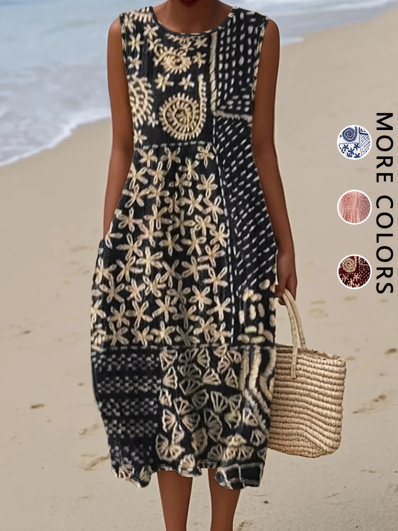 sleeveless Bohemian