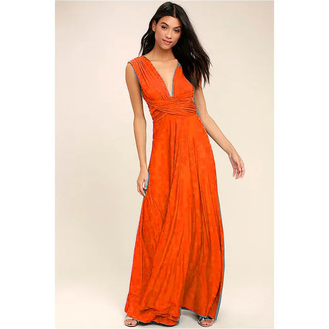 Fashion Multi-worn V-neck