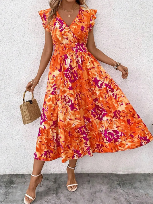 Dress Bohemian Style Elastic