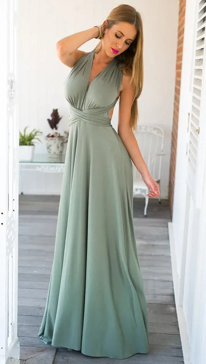 Fashion Multi-worn V-neck
