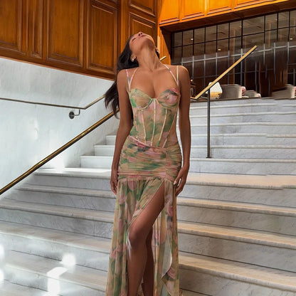 Sexy Sleeveless Floral