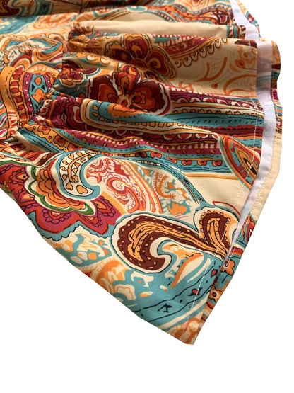 Boho Printed Halter Backless