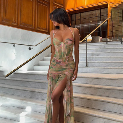 Sexy Sleeveless Floral