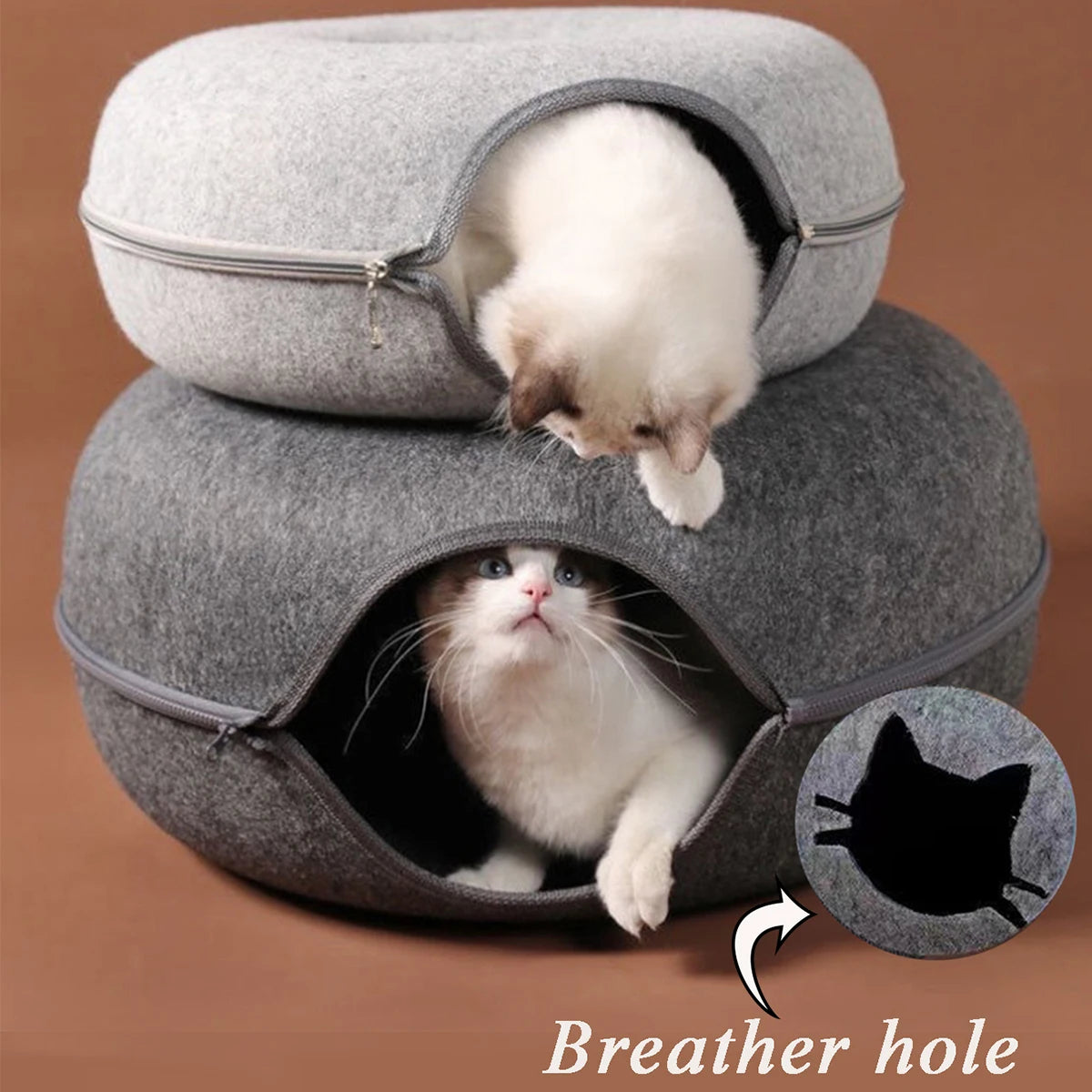 B-Tunnel Donut Cat