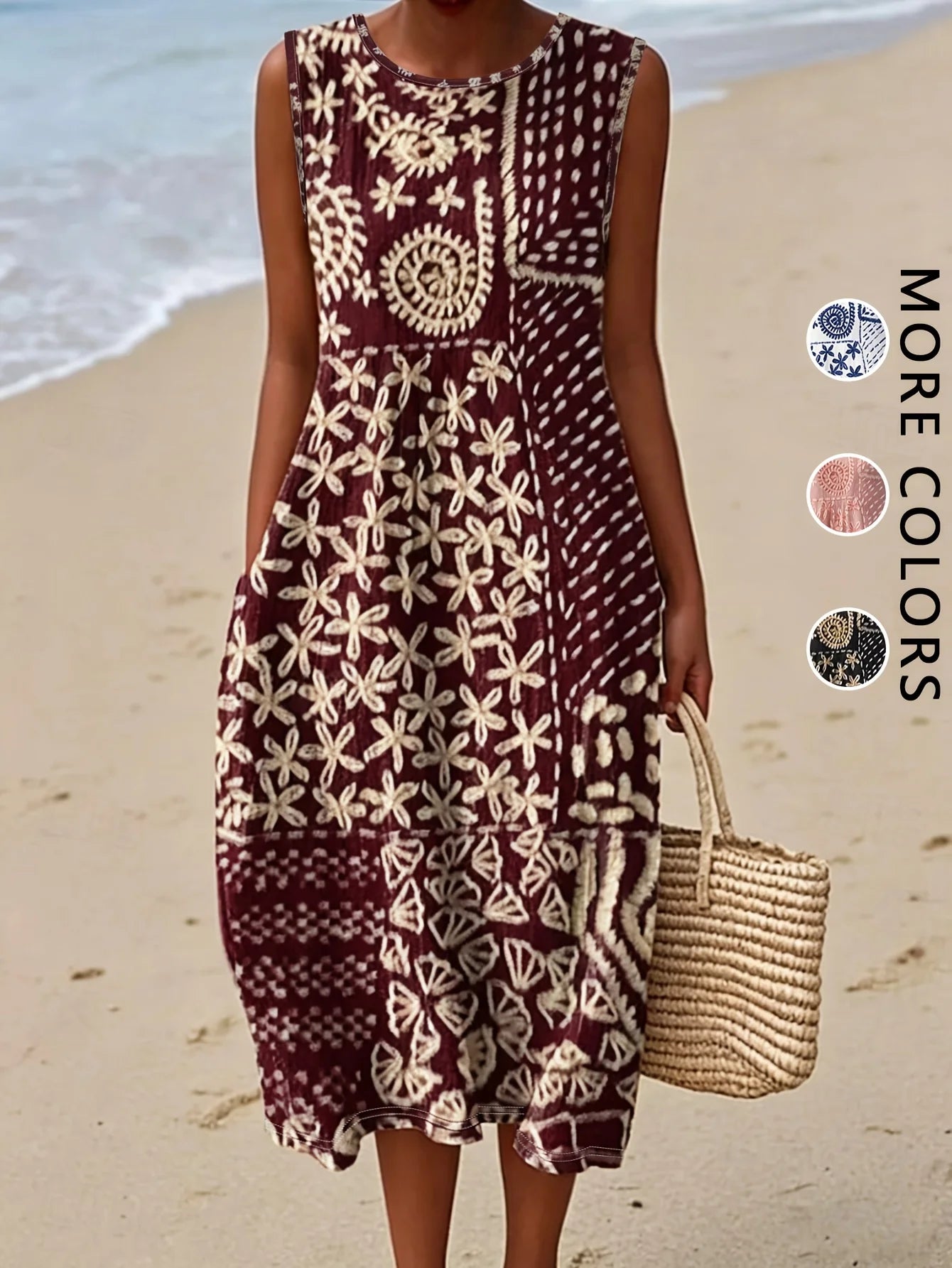 sleeveless Bohemian